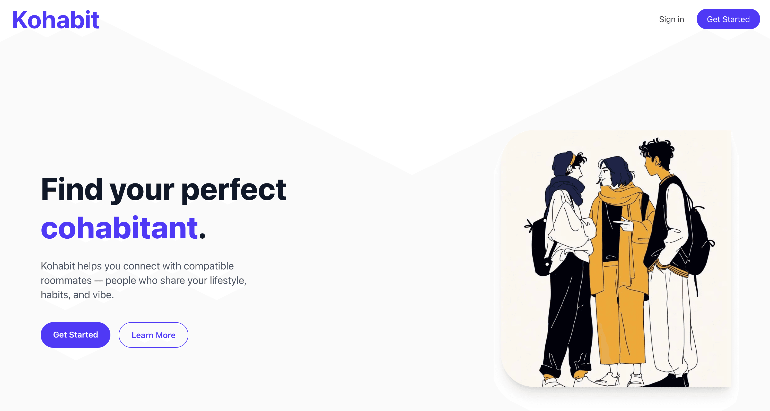 Kohabit — Roommate & Friend Recommendation